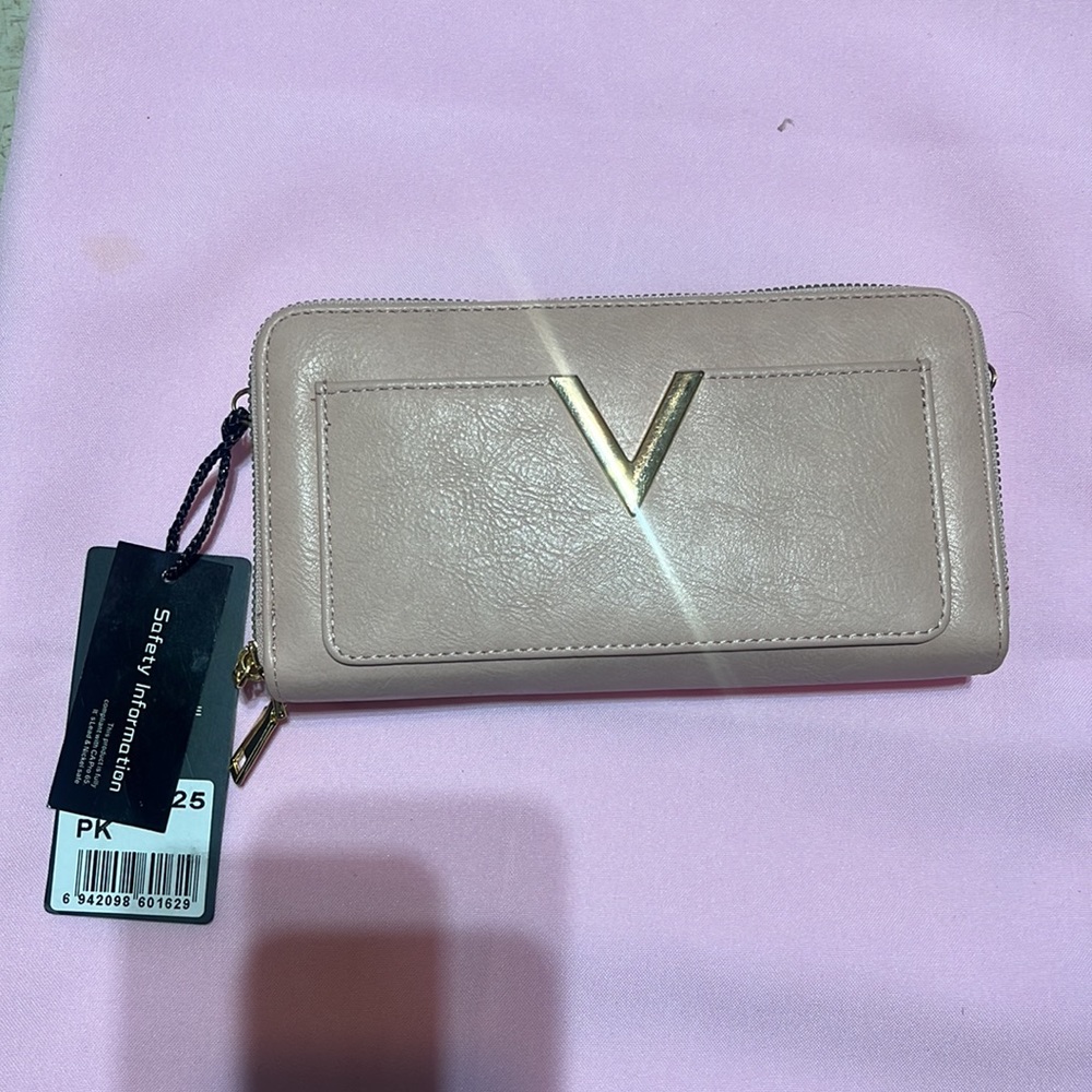 AMERICAN BEE PETA -Approved VEGAN color Nude. wallet - Picture 2 of 4